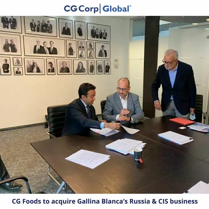 CG Foods acquires GBfoods business in Russia and CIS