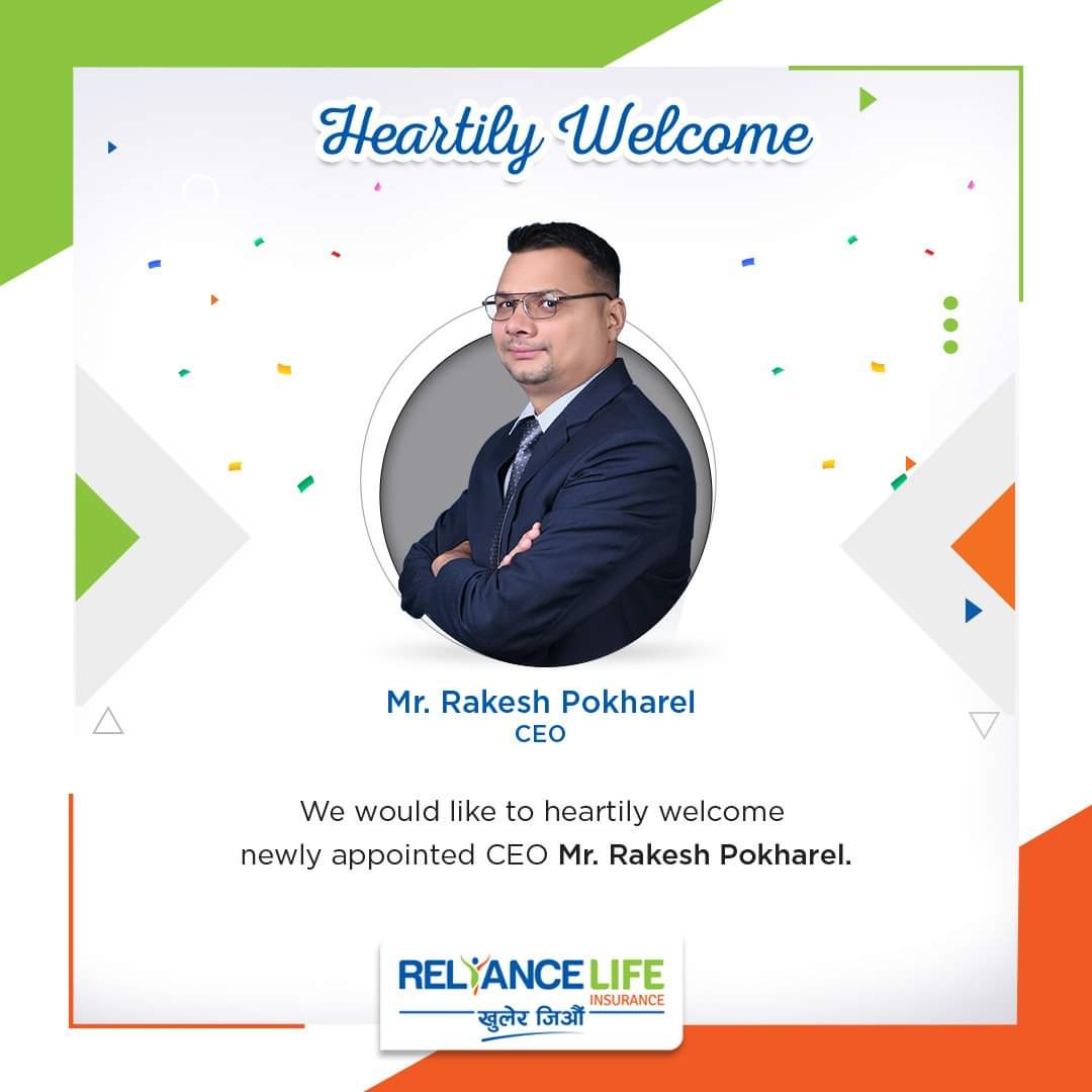 Reliance Life’s newly appointed CEO Pokharel takes charge