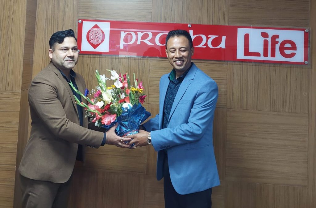 Santosh Prasain takes charge of CEO in Prabhu Life
