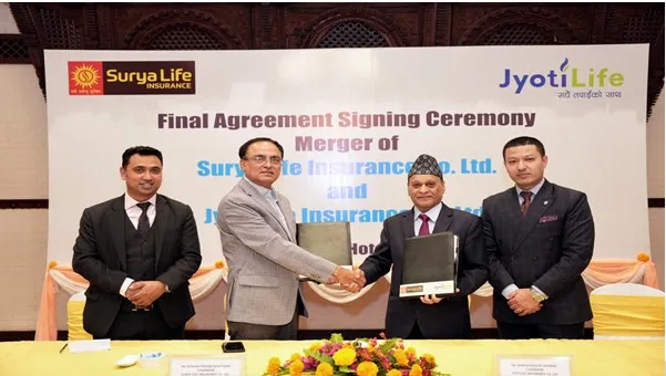 Surya Life and Jyoti Life Ink Final Agreement for Merger